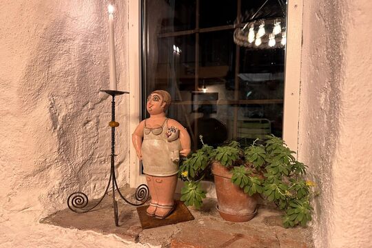 Caci Keramik und Eisen