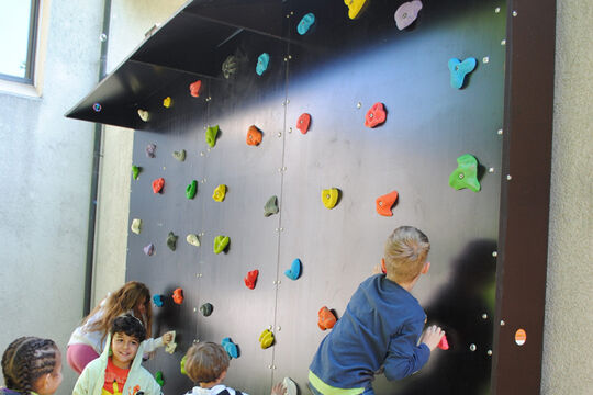 Die Kletterwand