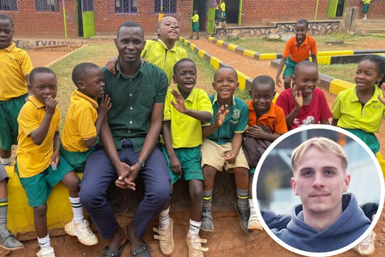 Positives Janic Zaugg nach Uganda