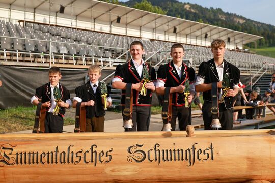 Bild Emmentalisches 2026 in Oberdiessbach: Nachwuchs-Schwingertag