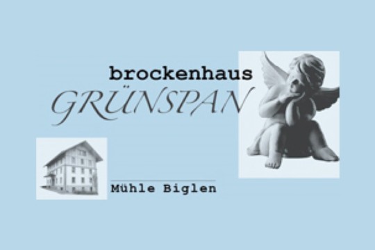 Bild Brockenhaus Gr&uuml;nspan in der M&uuml;hle Biglen