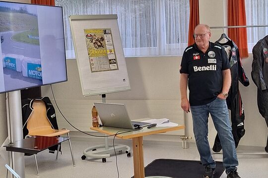 Bild Urs Bigler &ndash; der Vintage Rennfahrer