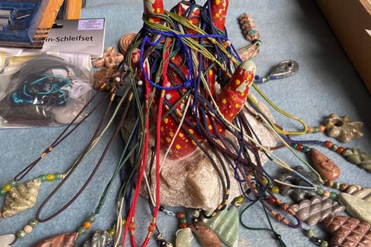 Speckstein schleifen 2