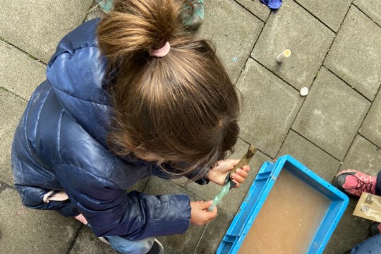 Speckstein schleifen 6