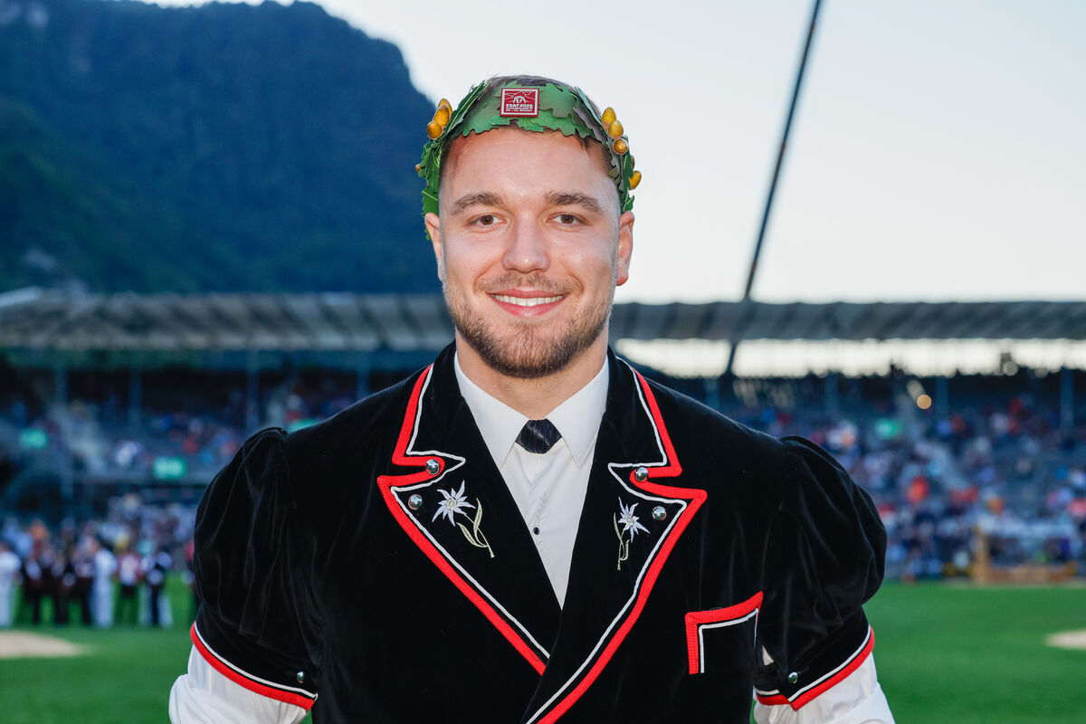 Adrian Walther am ESAF 2025. (Bild: Barbara Loosli)