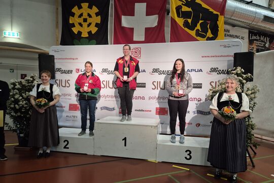 Bild Bronze f&uuml;r Konolfinger Pistolen-Athletin